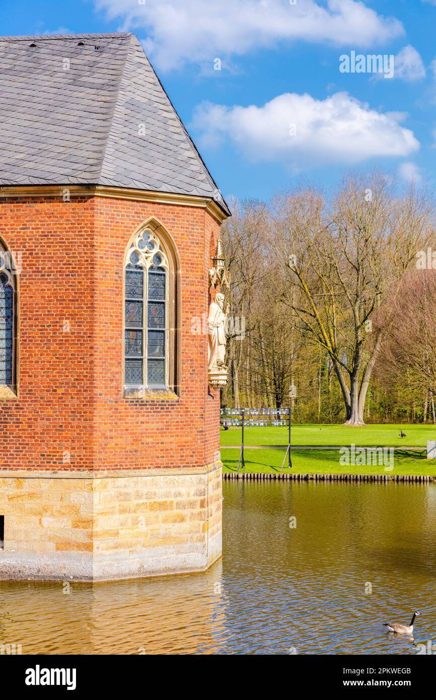 Burg Hulshoff, Munster, Castle and park, Germany Stock Photo