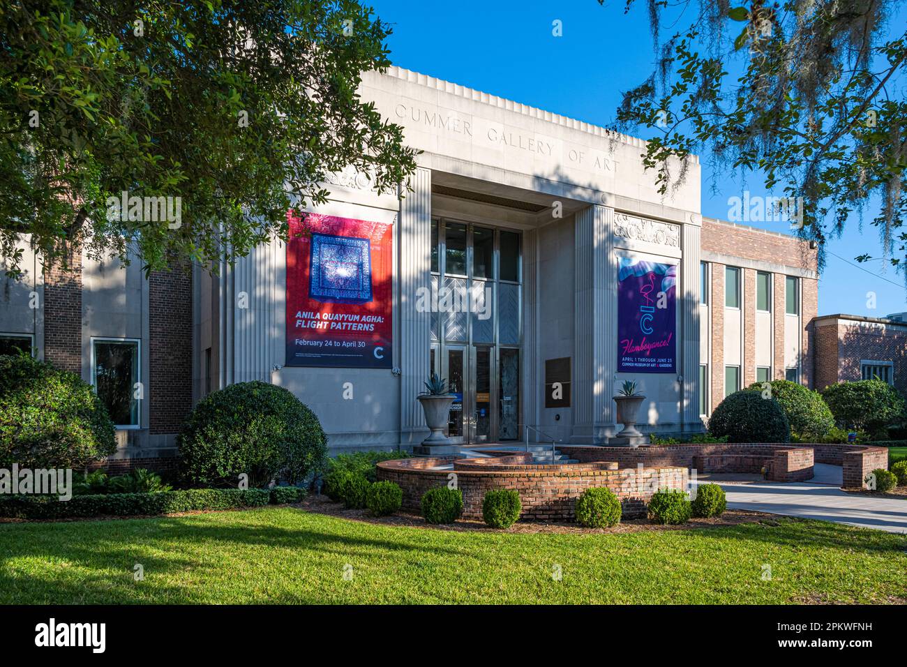 Cummer Gallery of Art building at The Cummer Museum of Art & Gardens in Jacksonville, Florida