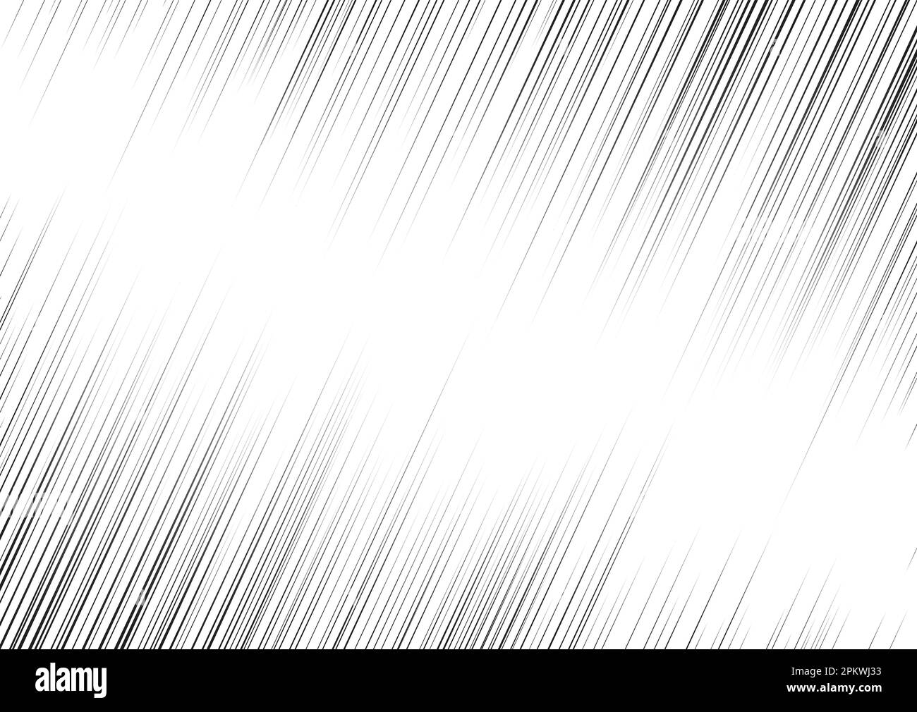 Speed lines, motion strip manga comic horizontal and radial effect