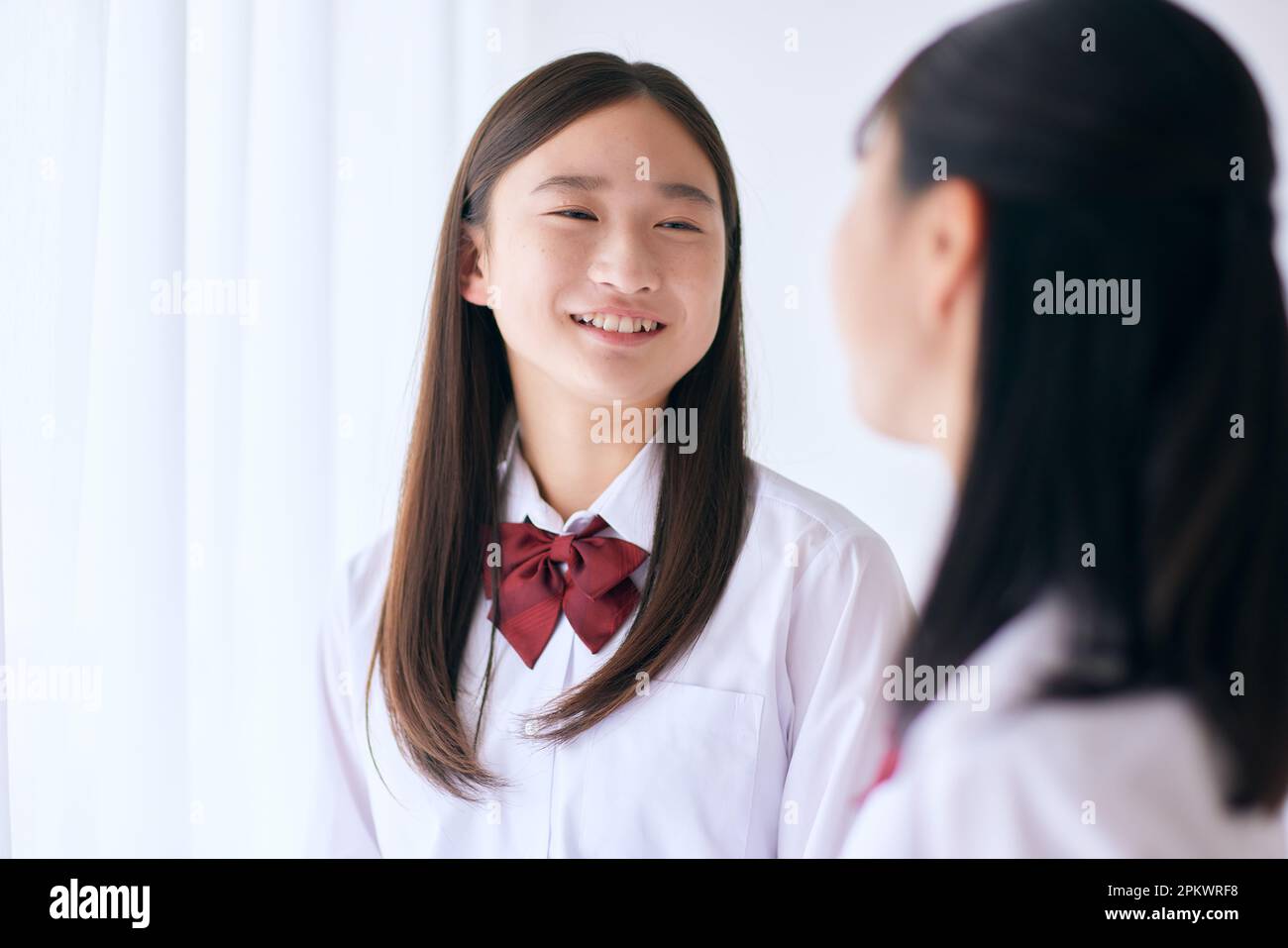 japanese-high-school-students-wearing-uniform-stock-photo-alamy