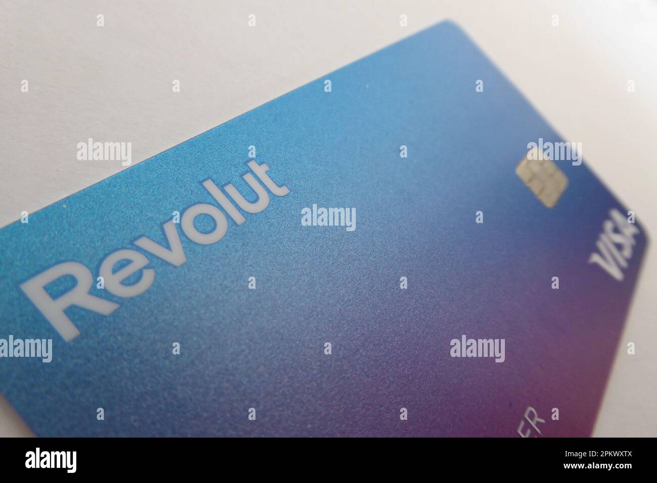 Revolut / Debit / Debitkarte Stock Photo