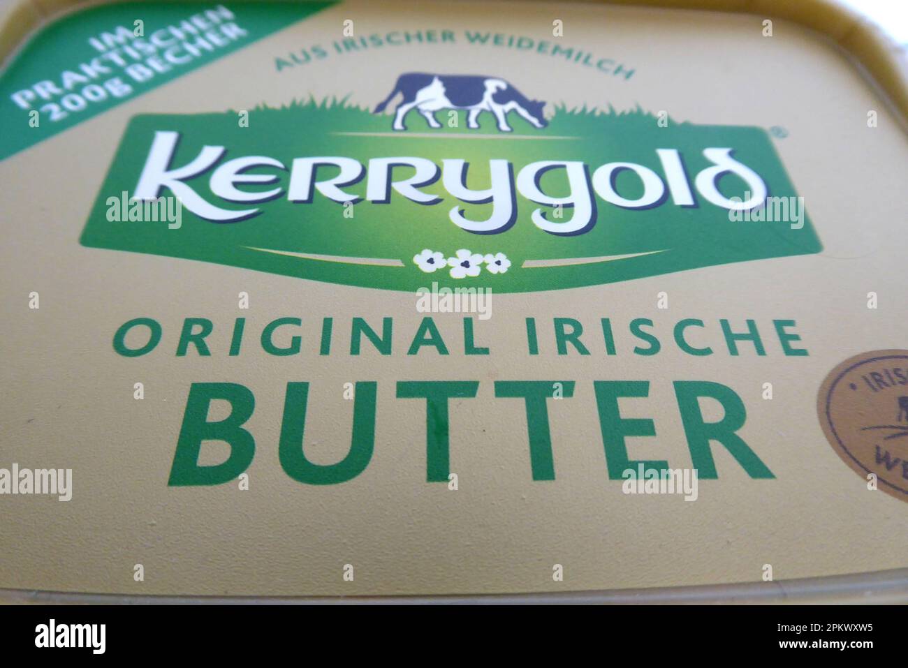 Kerrygold / Butter Logo Stock Photo