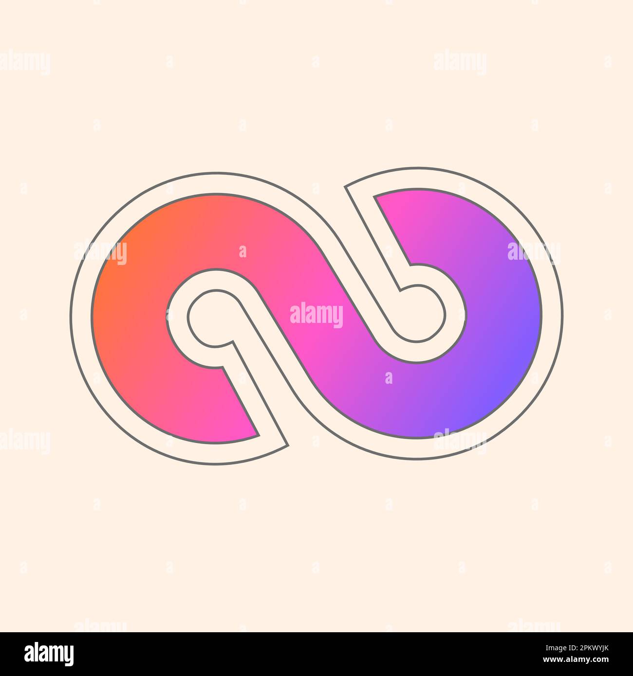 Infinity motion logo hi-res stock photography and images - Alamy