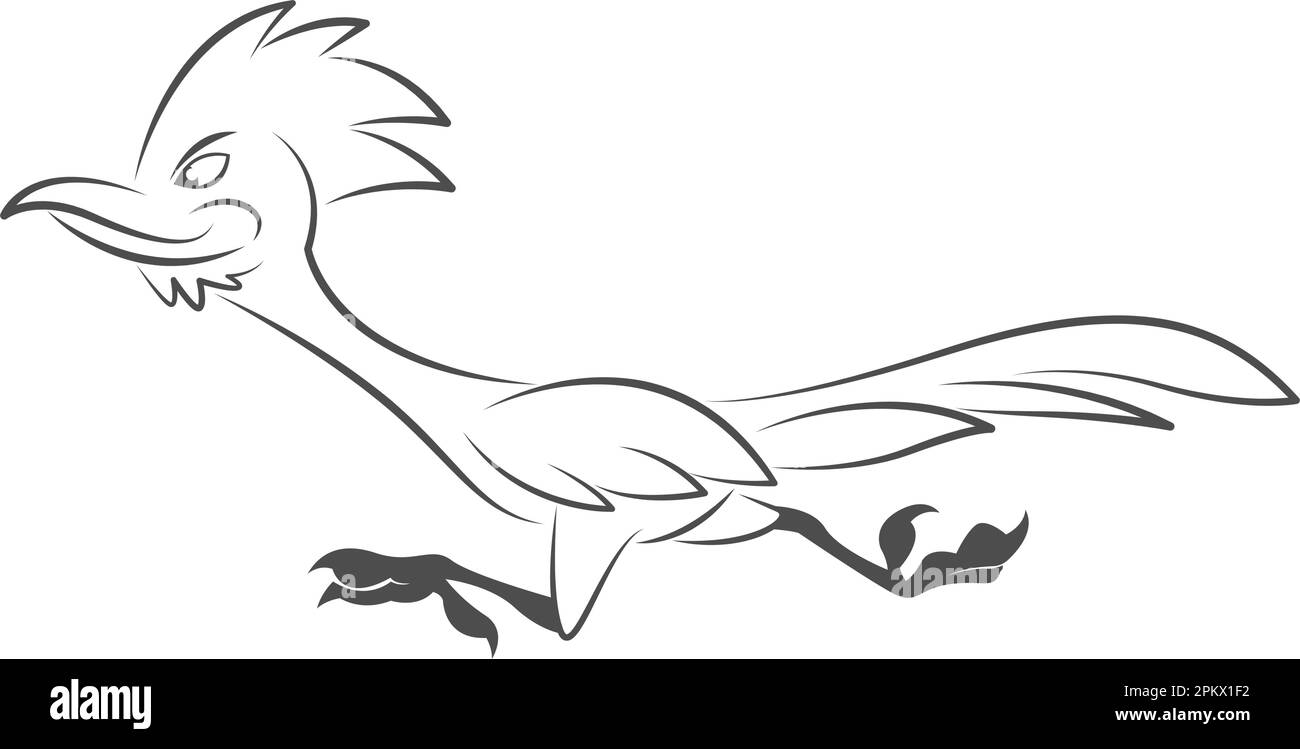 Roadrunner logo icon design illustration Stock Vector Image & Art Alamy