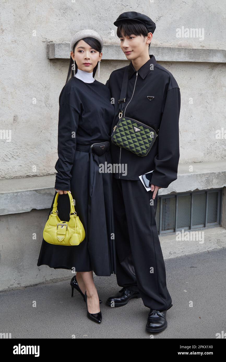 Prada streetstyle hi-res stock photography and images - Alamy