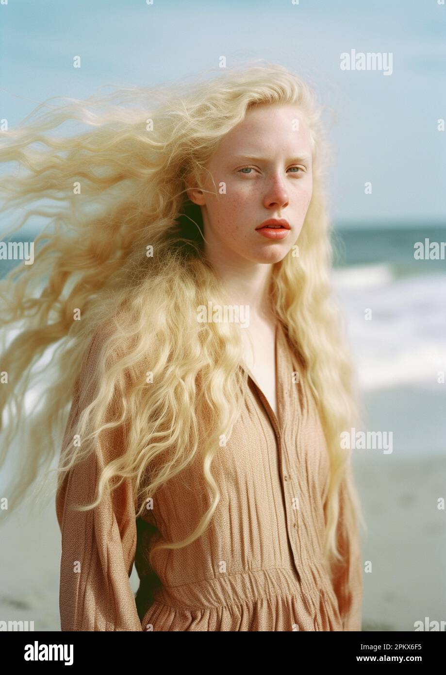 Albino model hi-res stock photography and images - Alamy