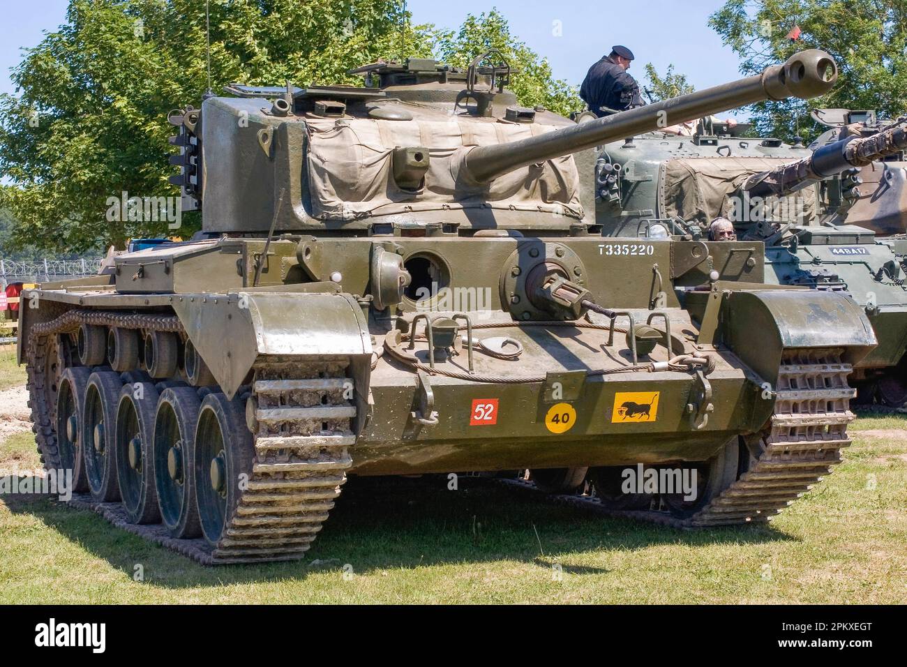 British A34 Cruiser Tank Comet Stock Photo Alamy