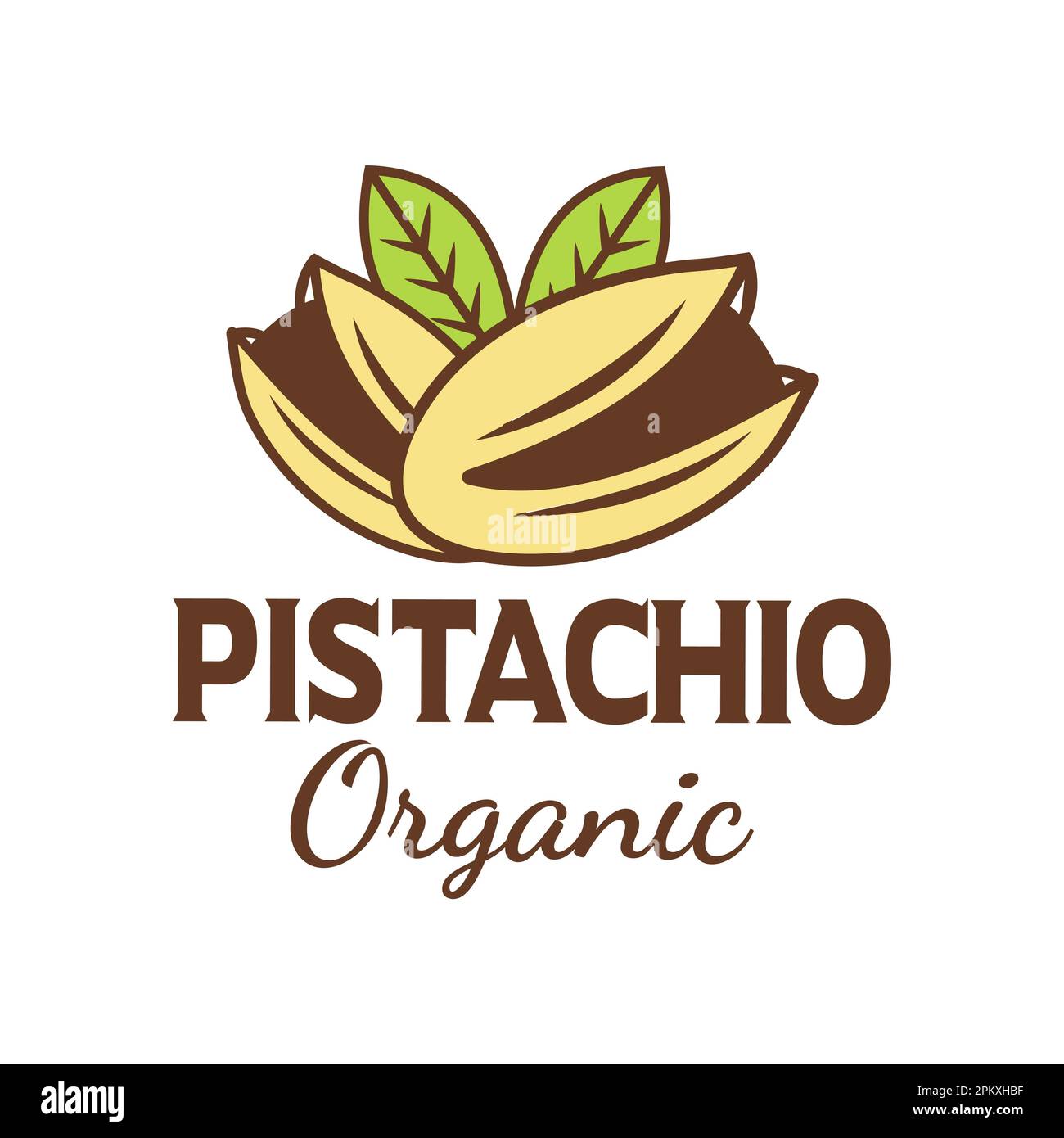 Pistachio nuts, along with their green leaves, symbolize a healthy and