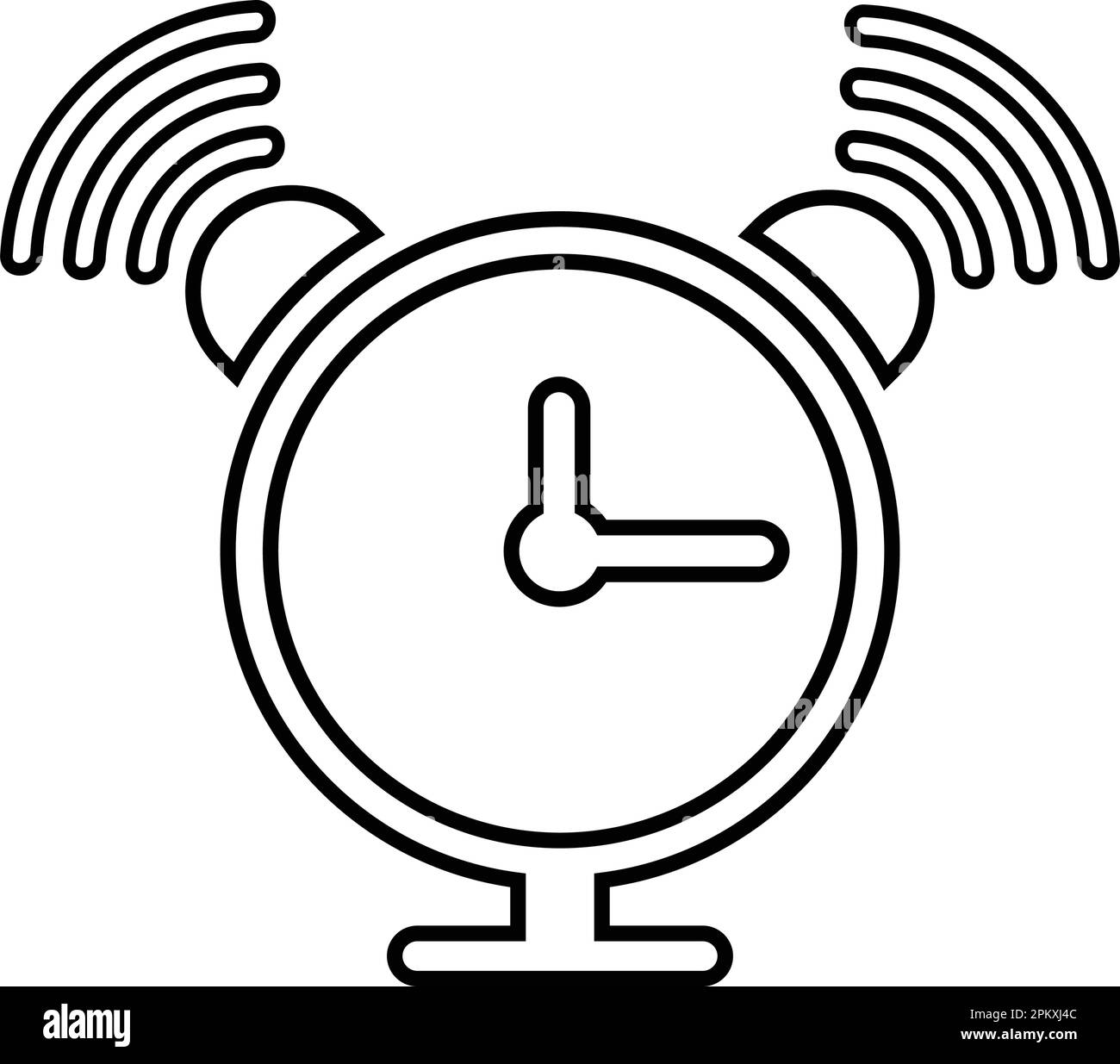 Alarm clock icon Use for commercial purposes, print media, web or any