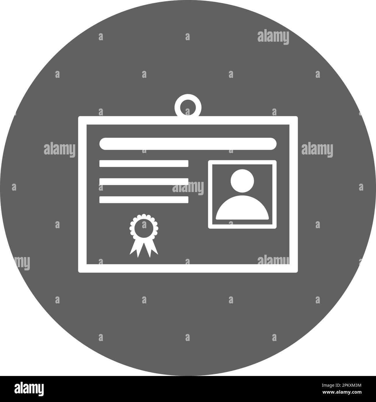Badge, card, id icon - Vector EPS file. Perfect use for print media ...