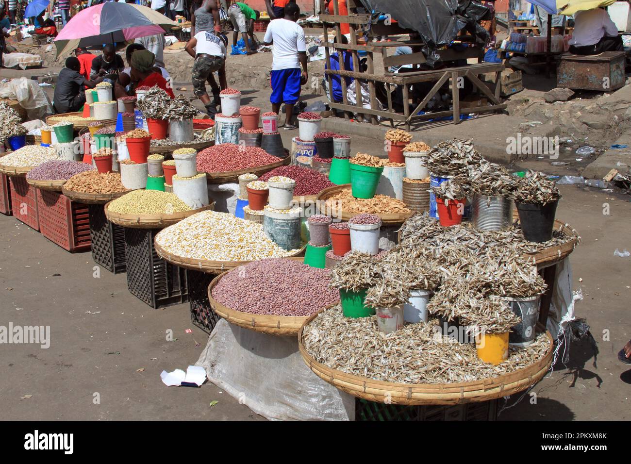 Market, Lusaka, Zambia Stock Photo - Alamy