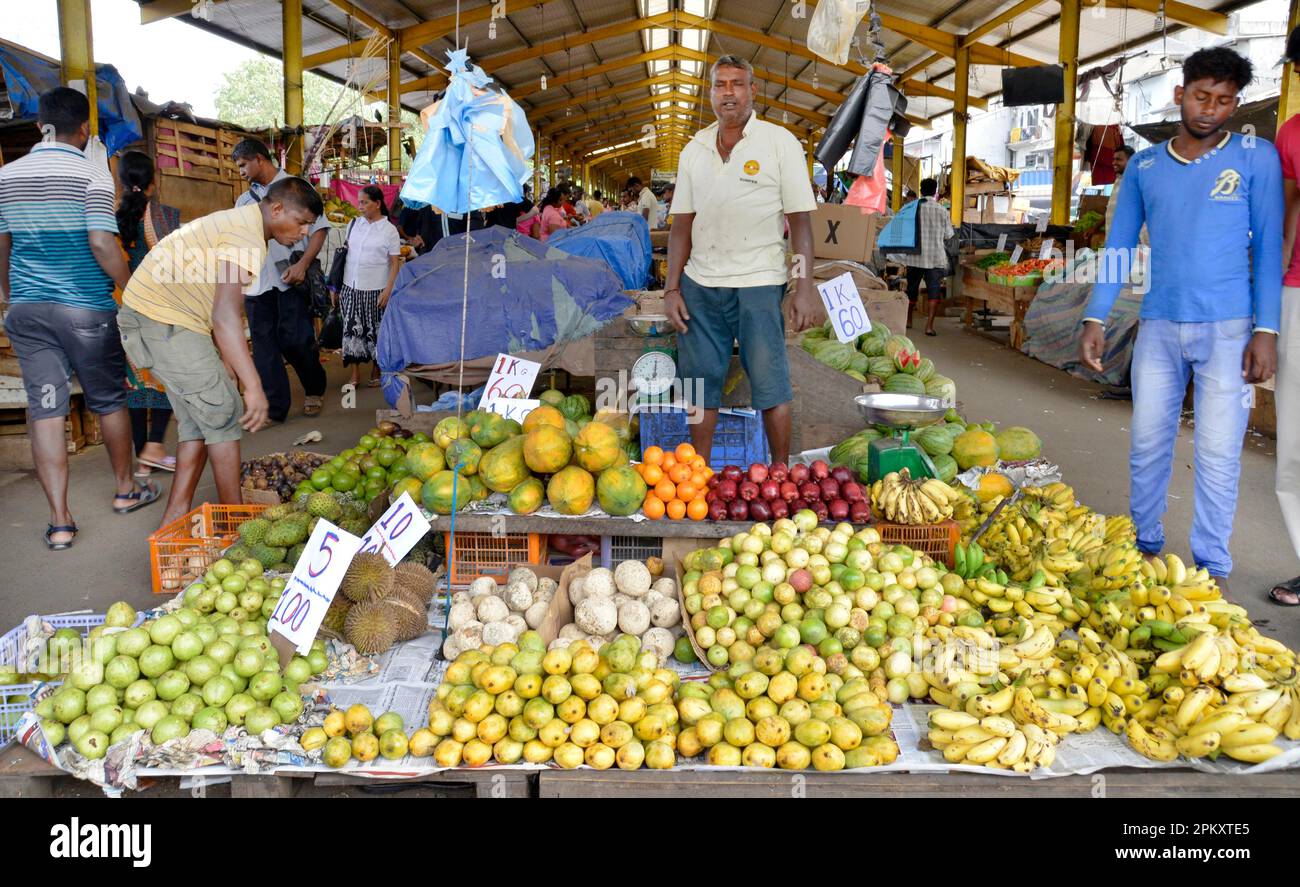 Fruit, weekly market market, Colombo, Sri Lanka Stock Photo Alamy