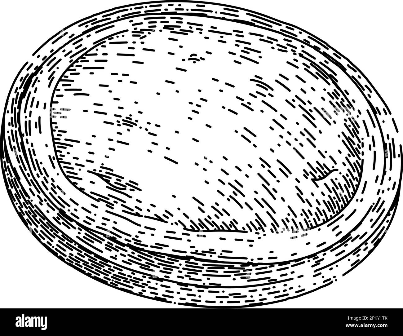 dough pizza sketch hand drawn vector Stock Vector Image & Art Alamy
