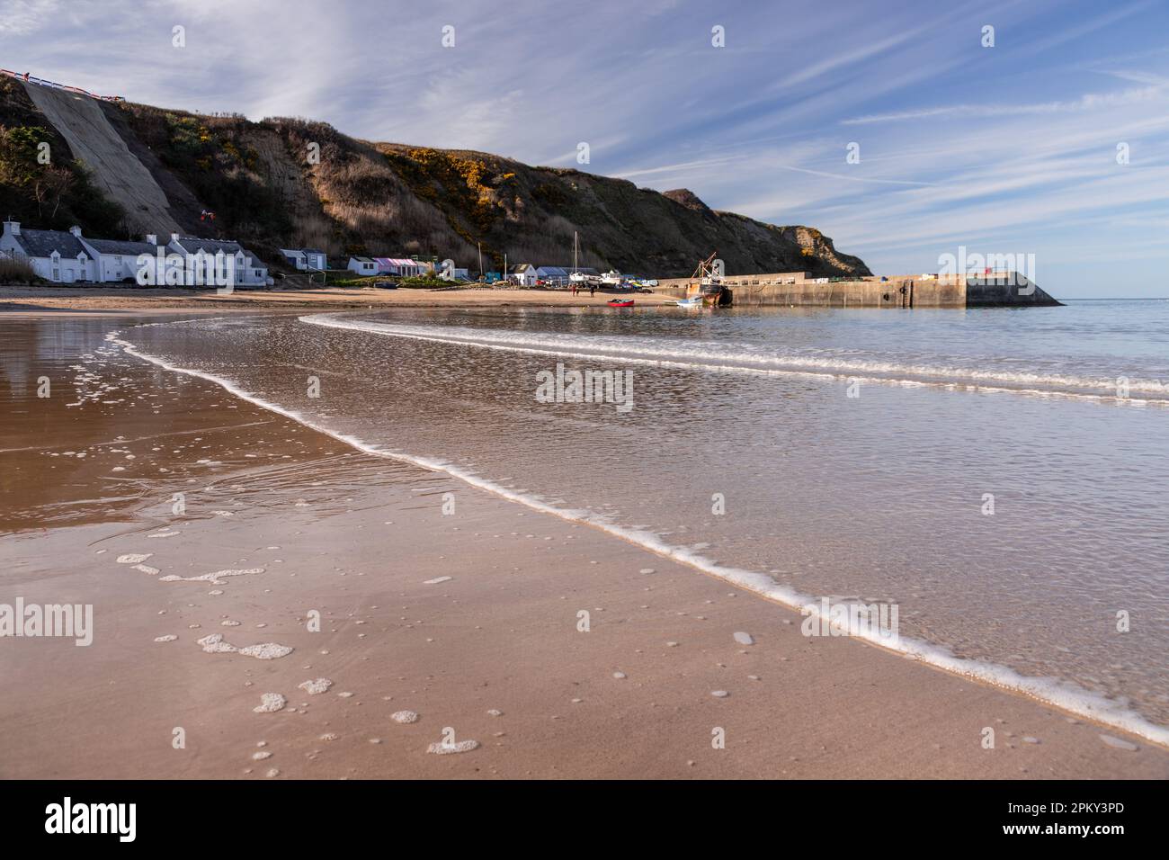 Morfa Nefyn on the Llyn Peninsula, North Wales coast Stock Photo