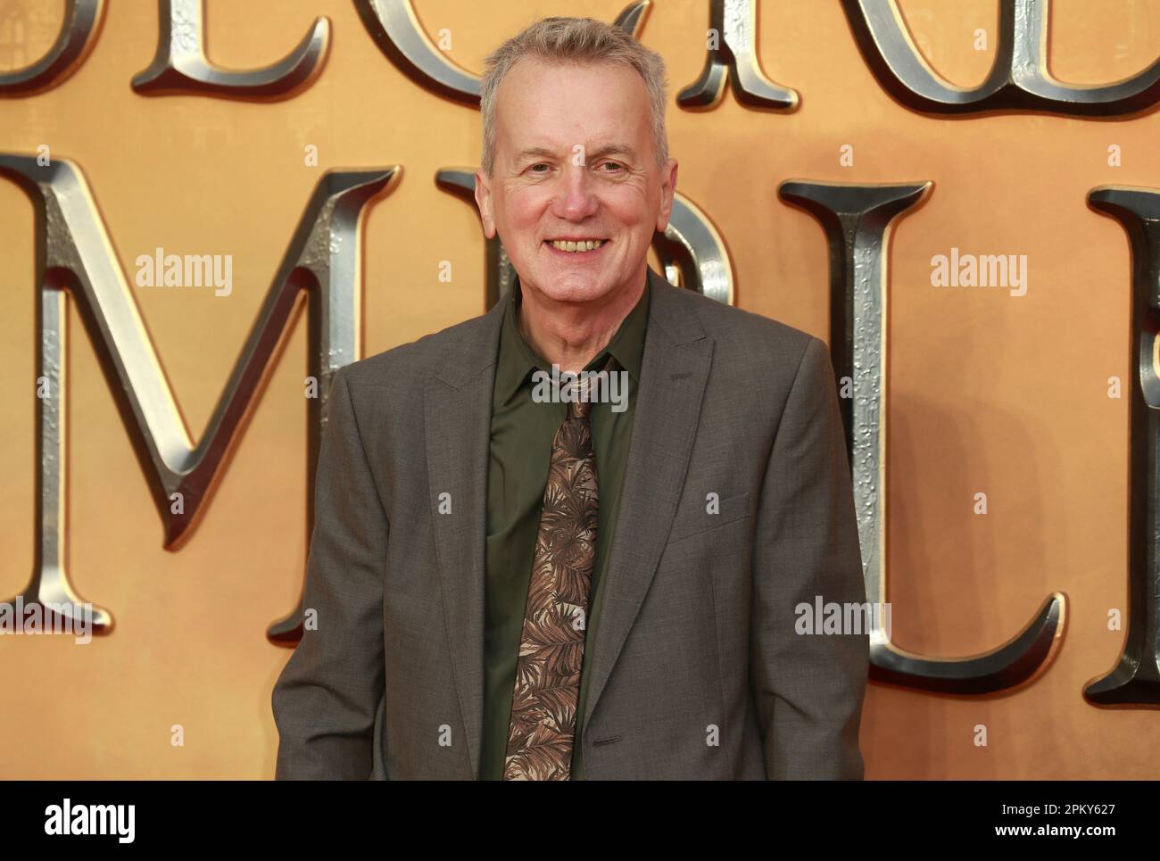 London, UK. 29th Mar, 2022. Frank Skinner attends the World Premiere of 'Fantastic Beasts: The Secrets Of Dumbledore' at the Royal Festival Hall in London. (Photo by Fred Duval/SOPA Images/Sipa USA) Credit: Sipa USA/Alamy Live News Stock Photo