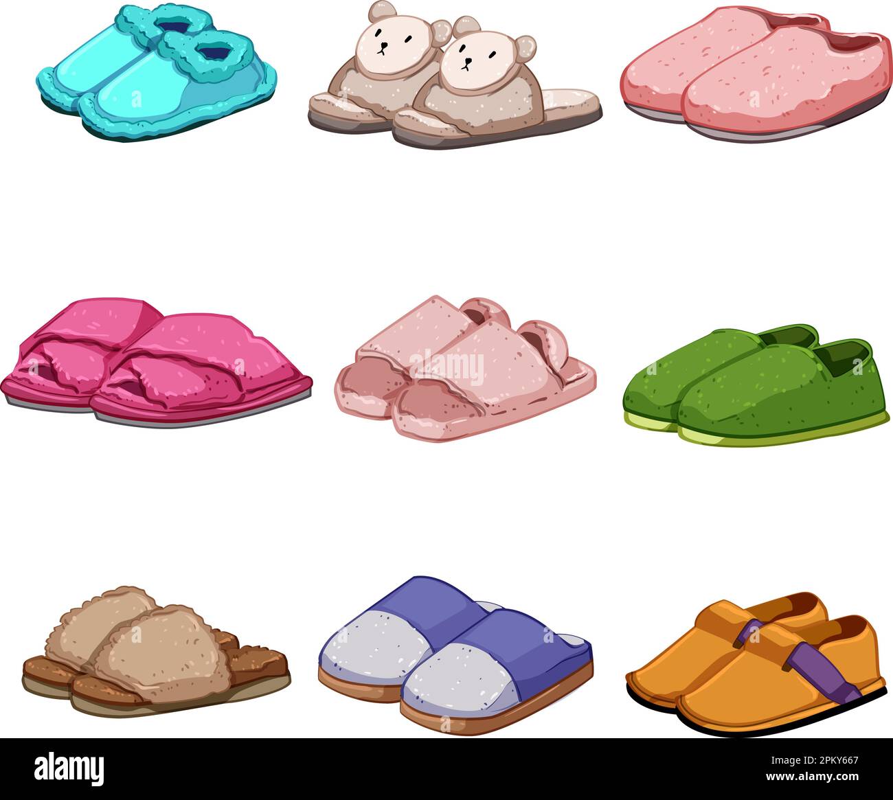 Cartoon house online slippers