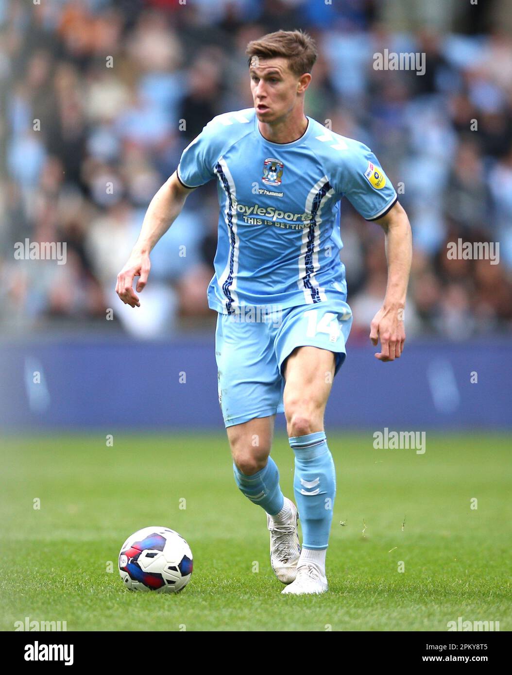 Coventry City's Ben Sheaf in action during the Sky Bet Championship at