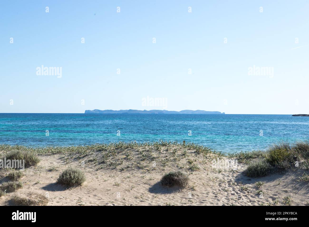 Cabrera island View, Mallorca, Balearic Islands, Spain Stock Photo
