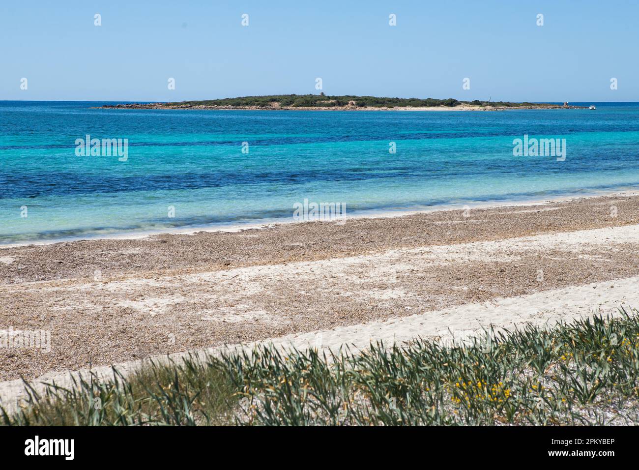 Seascape from es Carbo beach , Mallorca, Balearic Islands, Spain Stock Photo