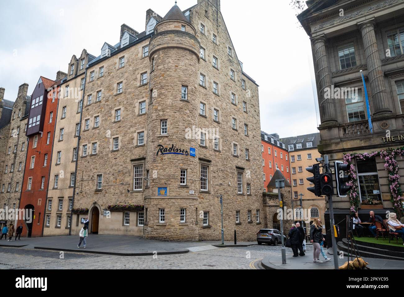 Radisson Blu Hotel In The Famous Royal Mile In Edinburgh Scotland UK Radisson Blu Hotel In The Famous Royal Mile In Edinburgh Scotland UK
