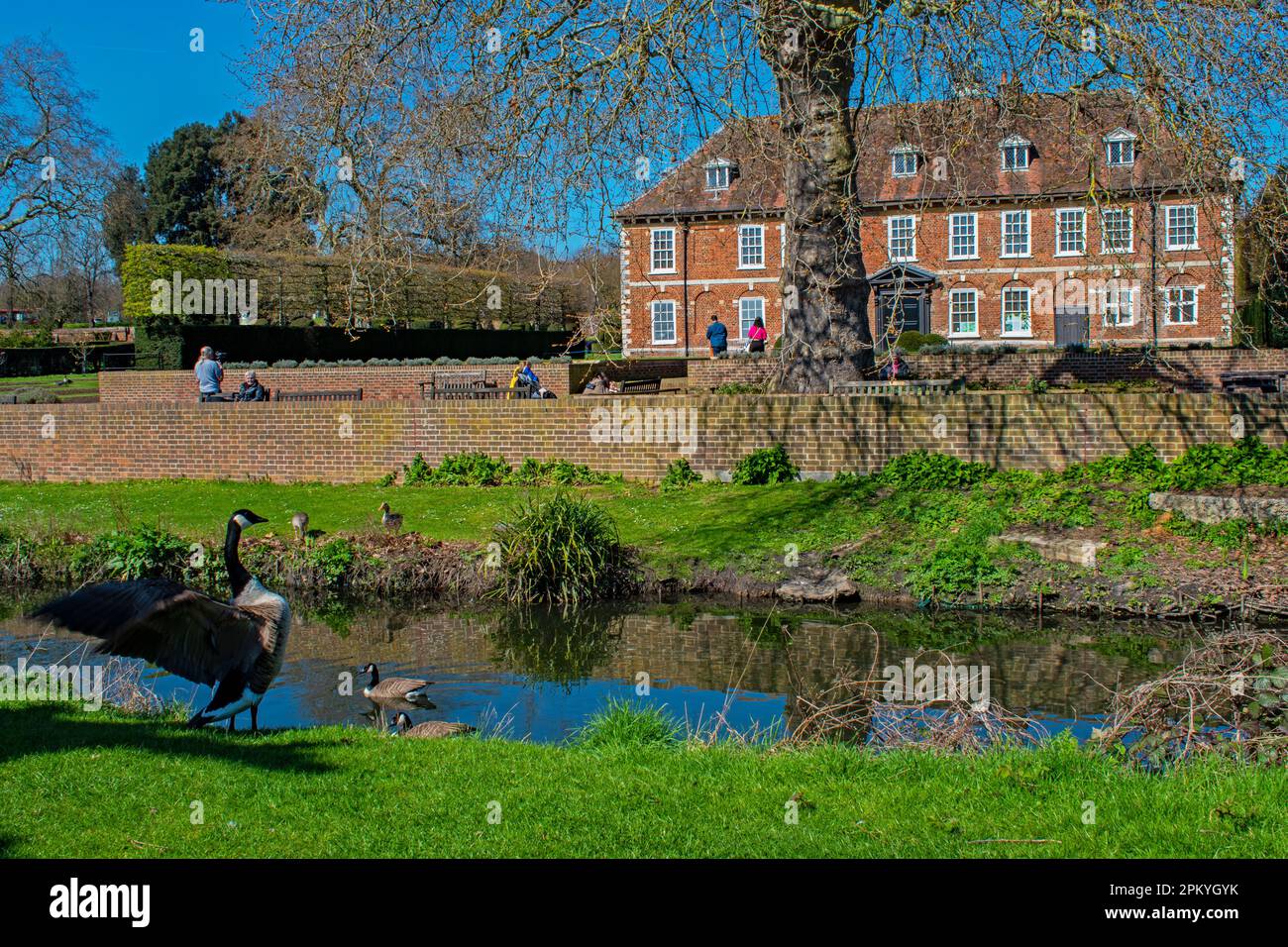 Hall Place & Gardens, Bexley Stock Photo Alamy