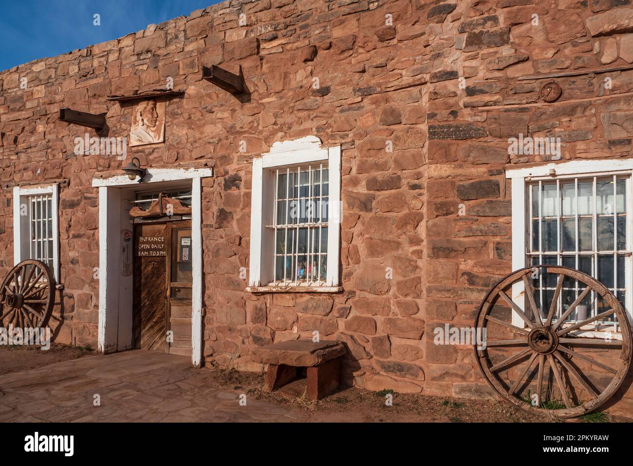Hubbell Trading Post National Historic Site, Ganado, Arizona Stock