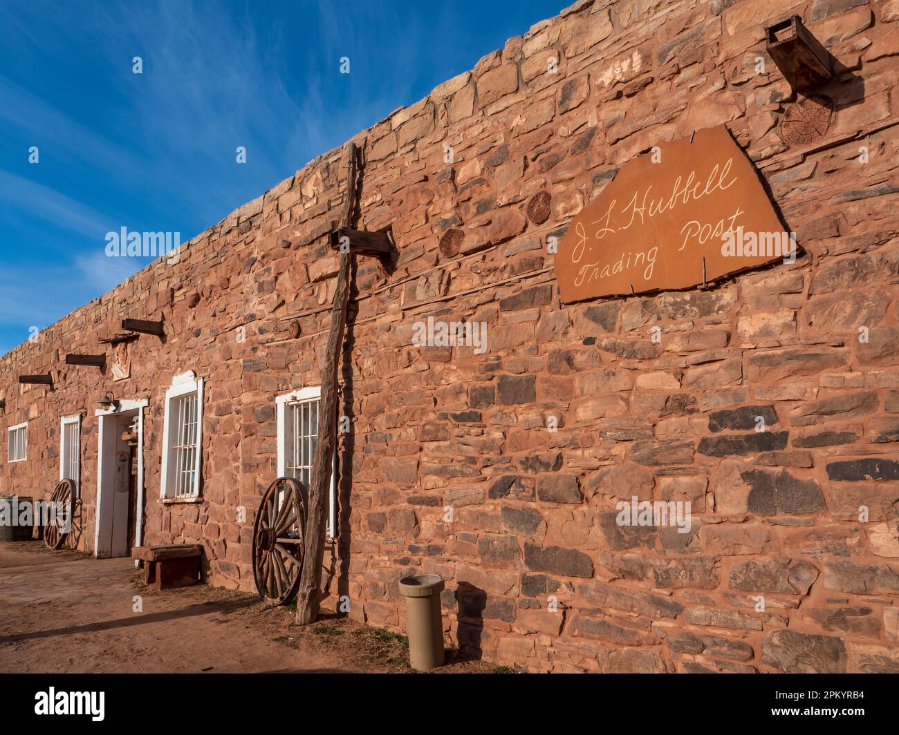 Hubbell Trading Post National Historic Site, Ganado, Arizona Stock