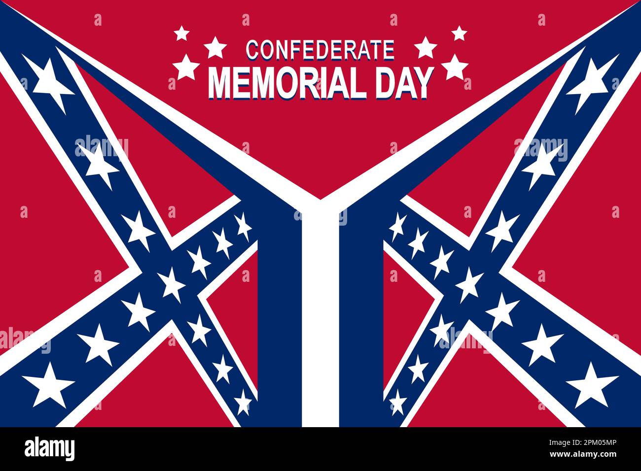Confederate Memorial Day background. Local observance, North Carolina