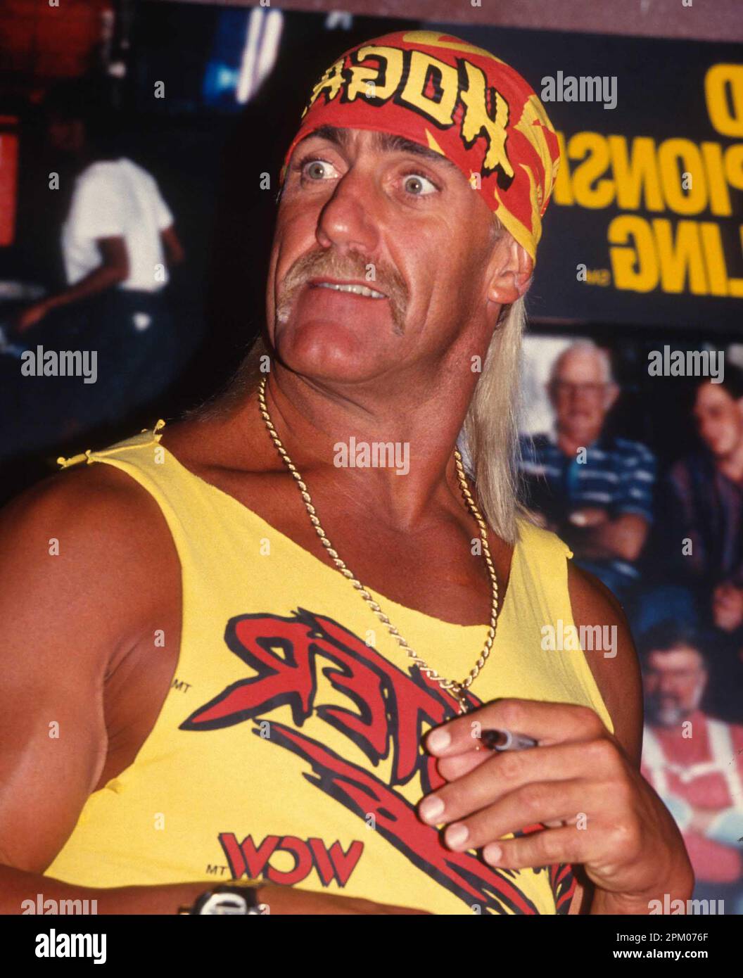 1995Hulk Hogan Photo by John Barrett/PHOTOlink / MediaPunch Stock Photo ...