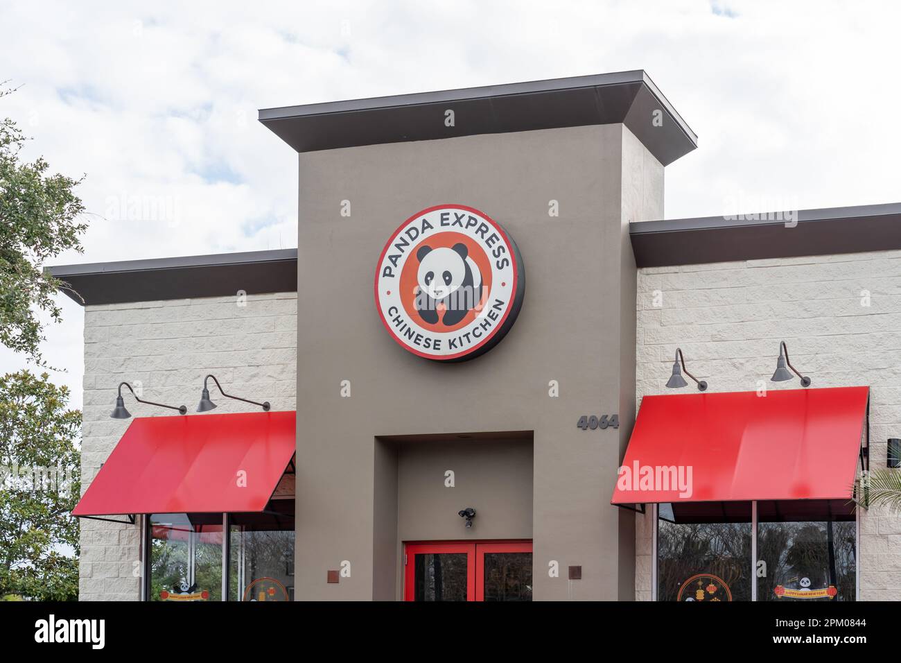 Orlando, Fl, USA - January 5, 2022:A Panda Express restaurant in Orlando, Fl, USA. Stock Photo