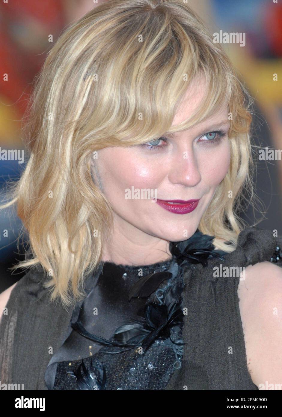 Kirsten Dunst, British Premiere of  Spider-Man 3, Odeon Leicester Square, London, UK Stock Photo