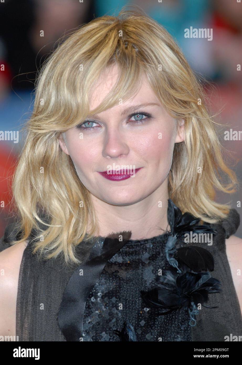 Kirsten Dunst, British Premiere of Spider-Man 3, Odeon Leicester Square, London, UK Stock Photo