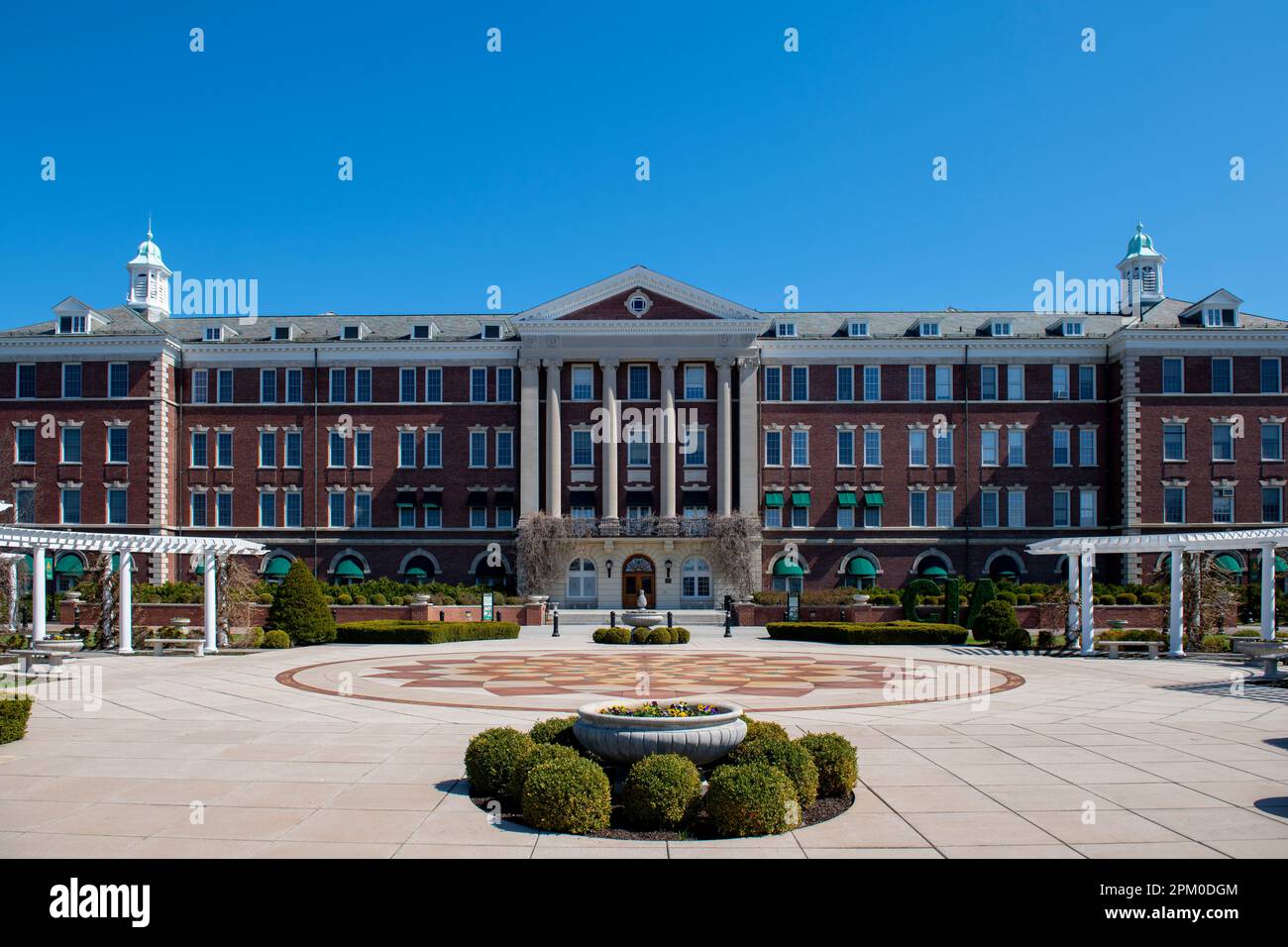 USA Hyde Park New York CIA Culinary Institute of America school for chefs and cooking college exterior Stock Photo
