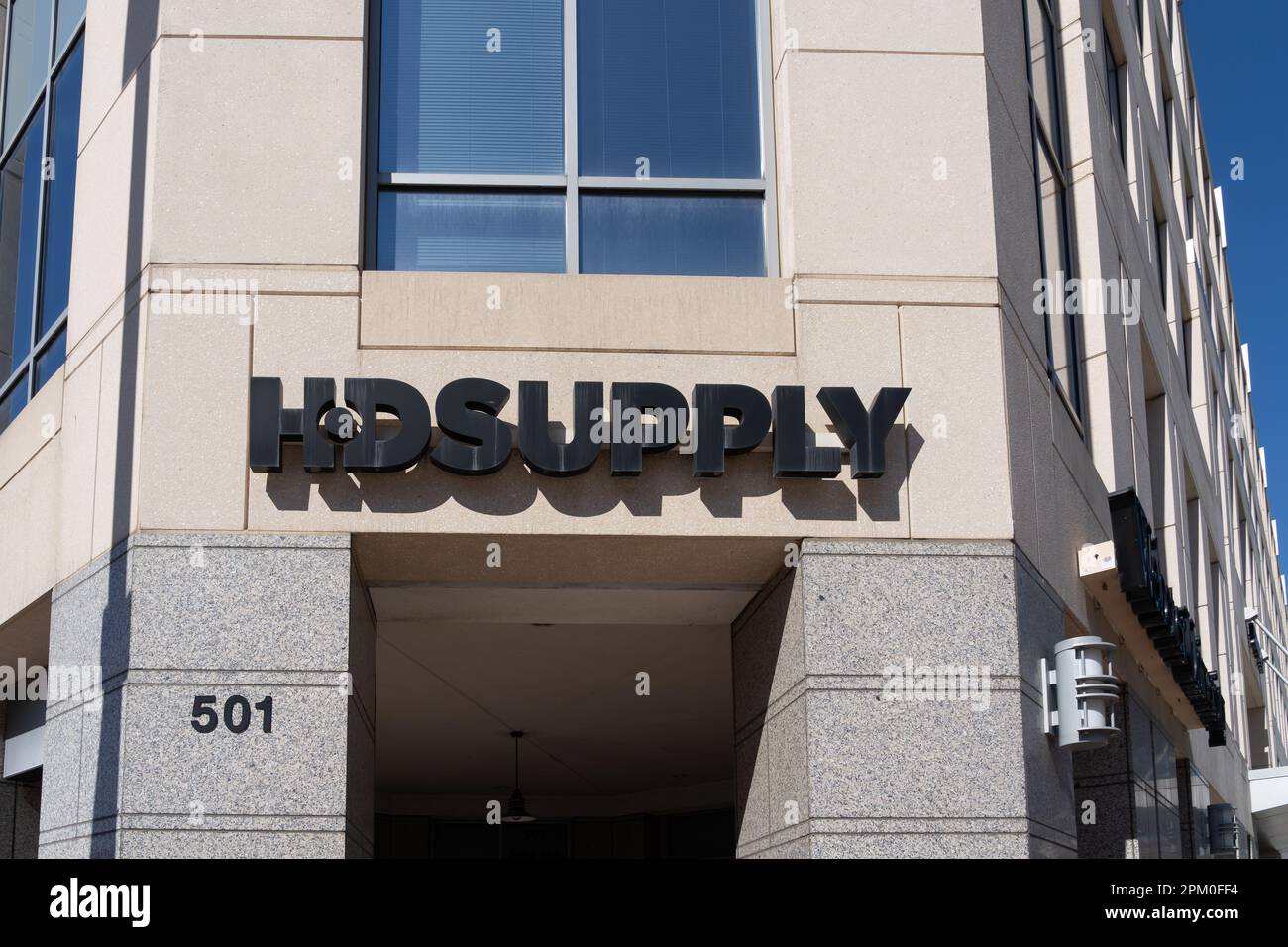 HD Supply office building in Orlando, Florida, USA. Stock Photo