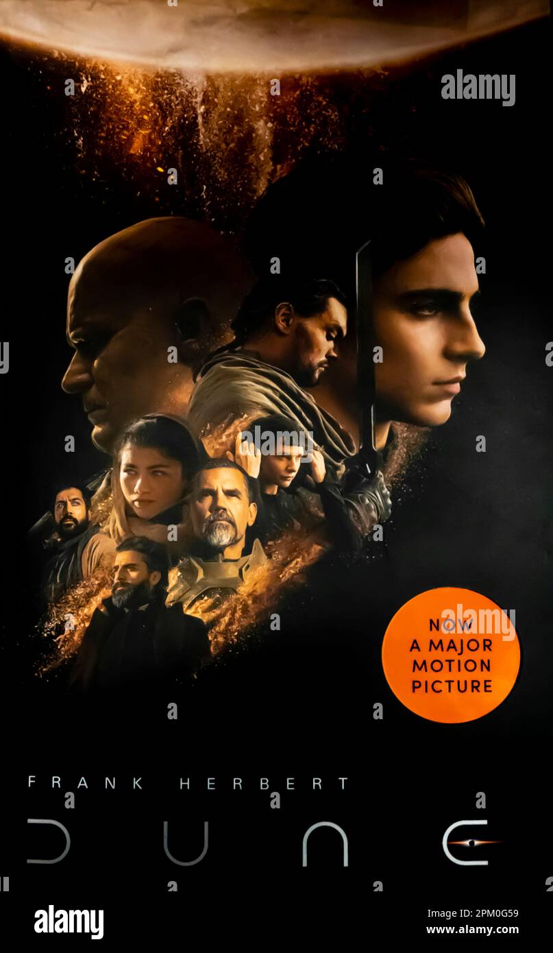 Dune Novel by Frank Herbert 1965 Stock Photo Alamy