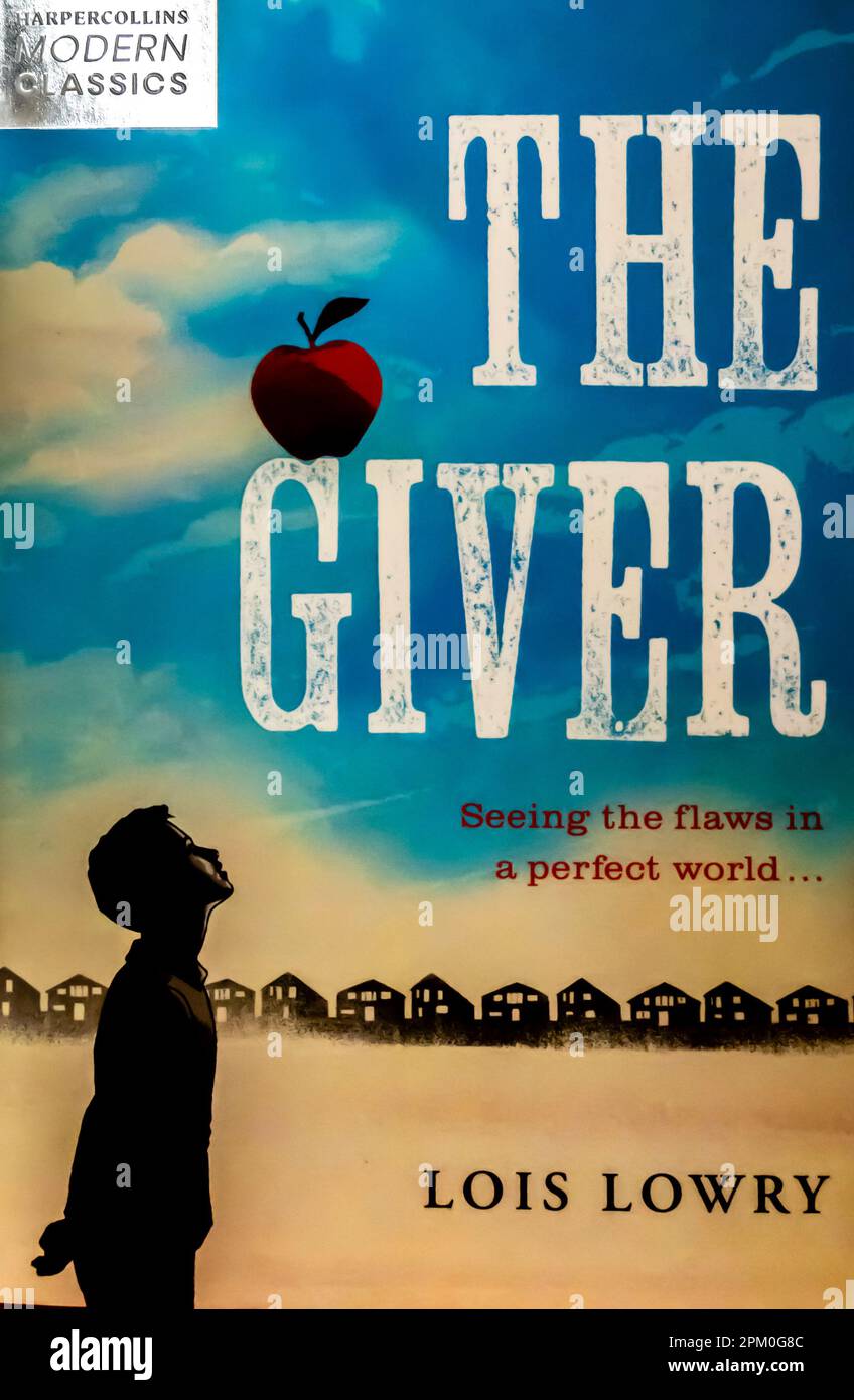 The Giver Novel By Lois Lowry 1993 Stock Photo - Alamy