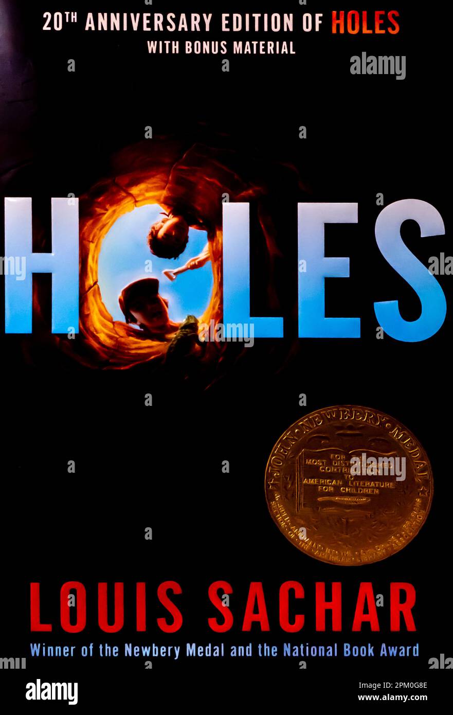 Holes By Louis Sachar - Hardcover Book (Acceptable Condition) 9780374332655