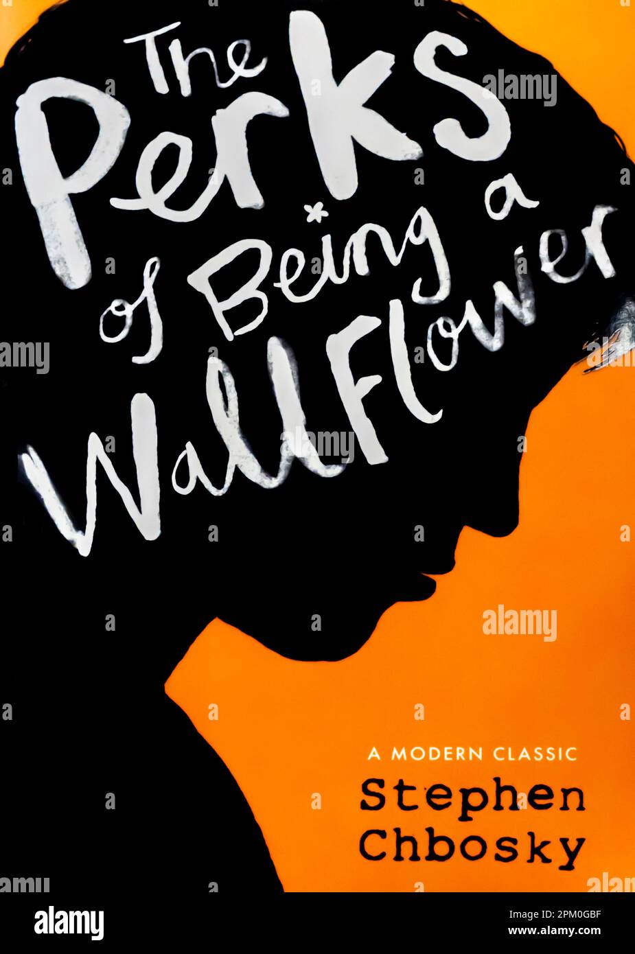 The Perks of Being a Wallflower Novel by Stephen Chbosky  1999 Stock Photo