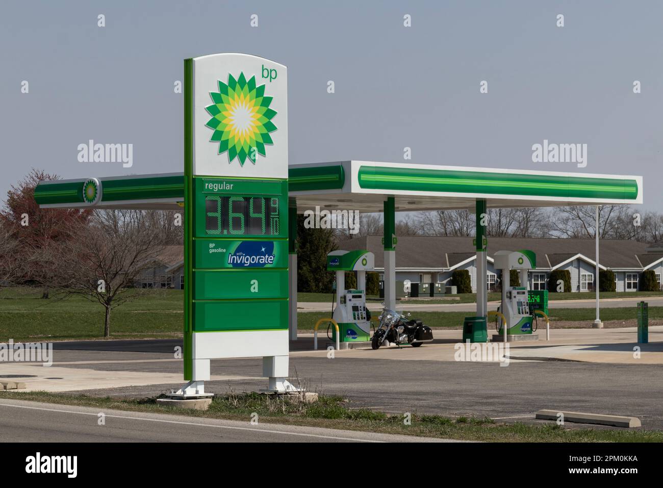 Logansport Circa April 2023 BP Retail Gas Station. BP and British