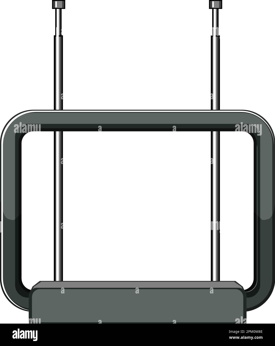 old tv antenna cartoon vector illustration Stock Vector Image & Art Alamy