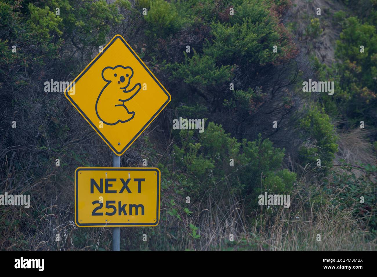 Warning signs commonly encountered in Australia Stock Photo Alamy