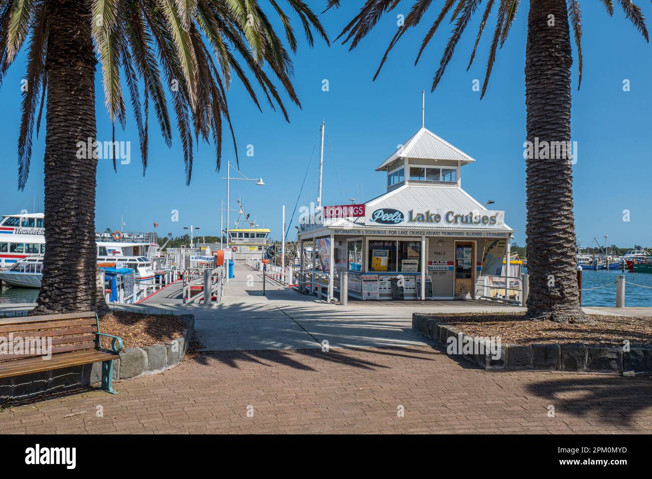 Lakes Entrance in Victoria, Australia is a seaside resort and fishing port Stock Photo Alamy
