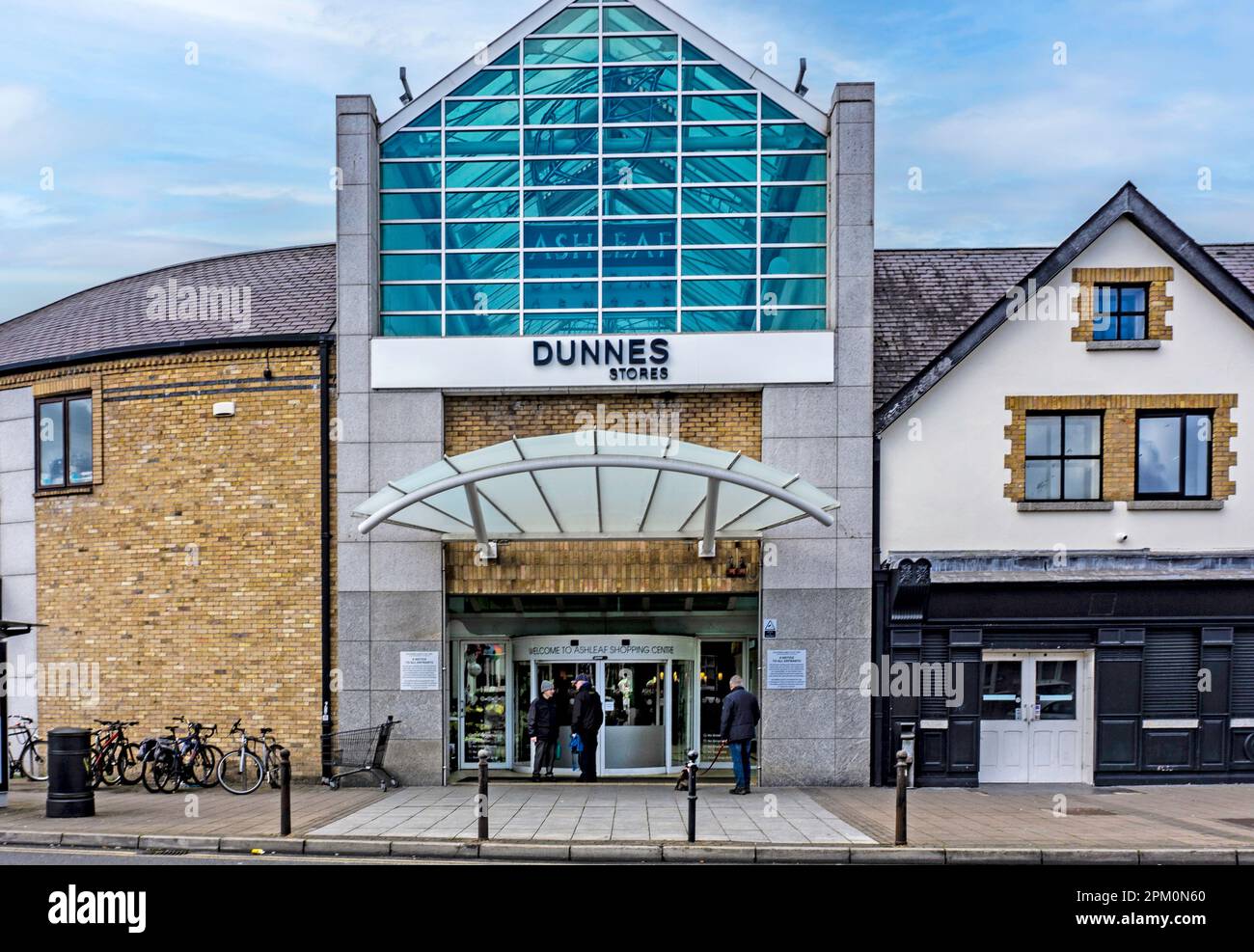 The entrance to the Ashleaf Shopping Centre in Cromwellsfort Rd