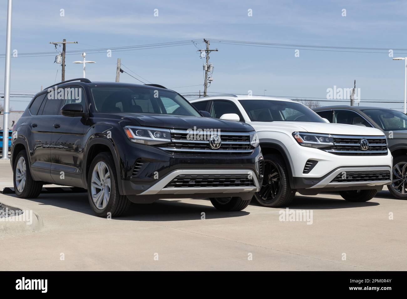 Lafayette Circa April 2023 Used Atlas display at a Volkswagen