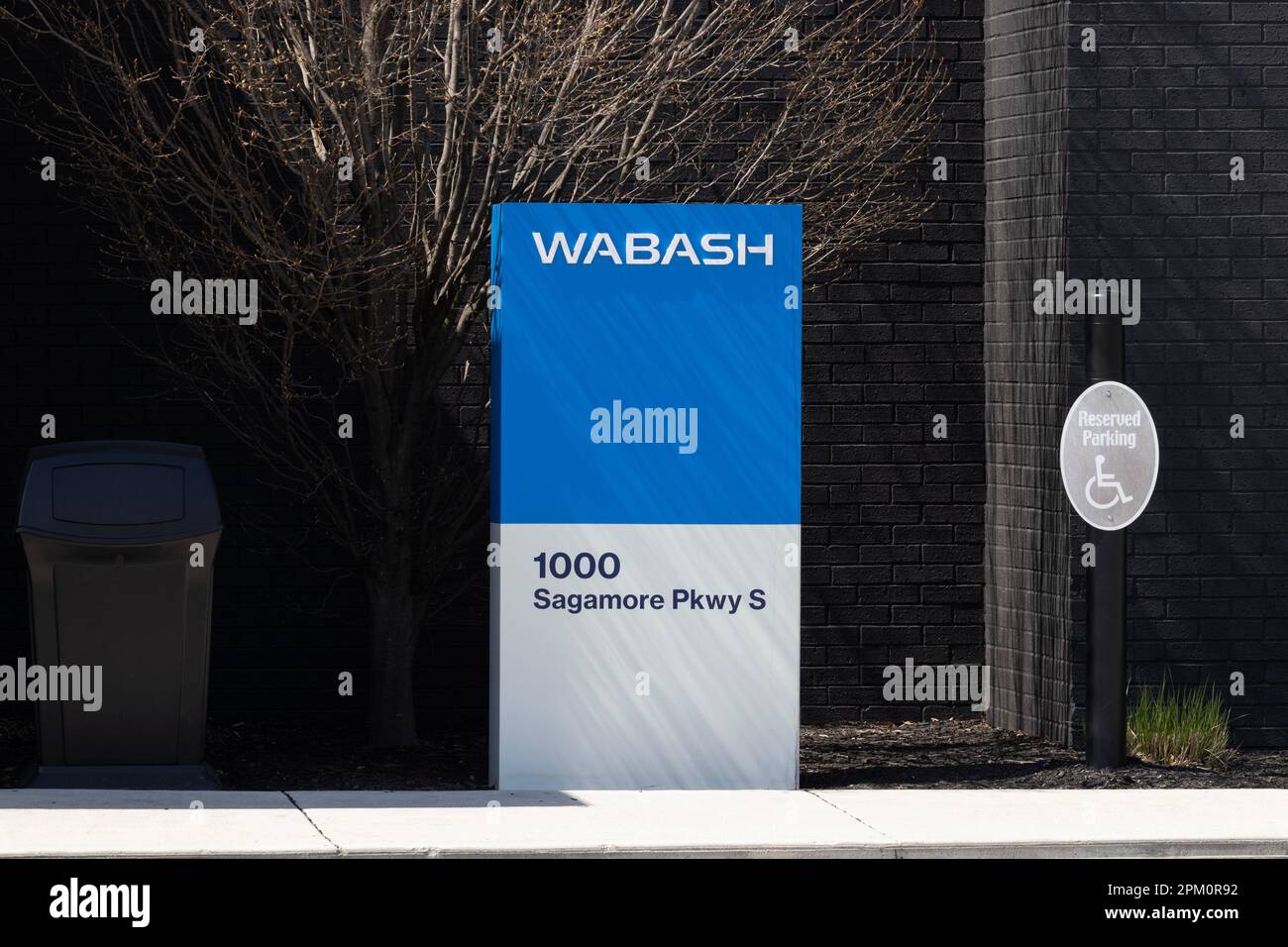 Lafayette Circa April 2023 Wabash National headquarters. Wabash