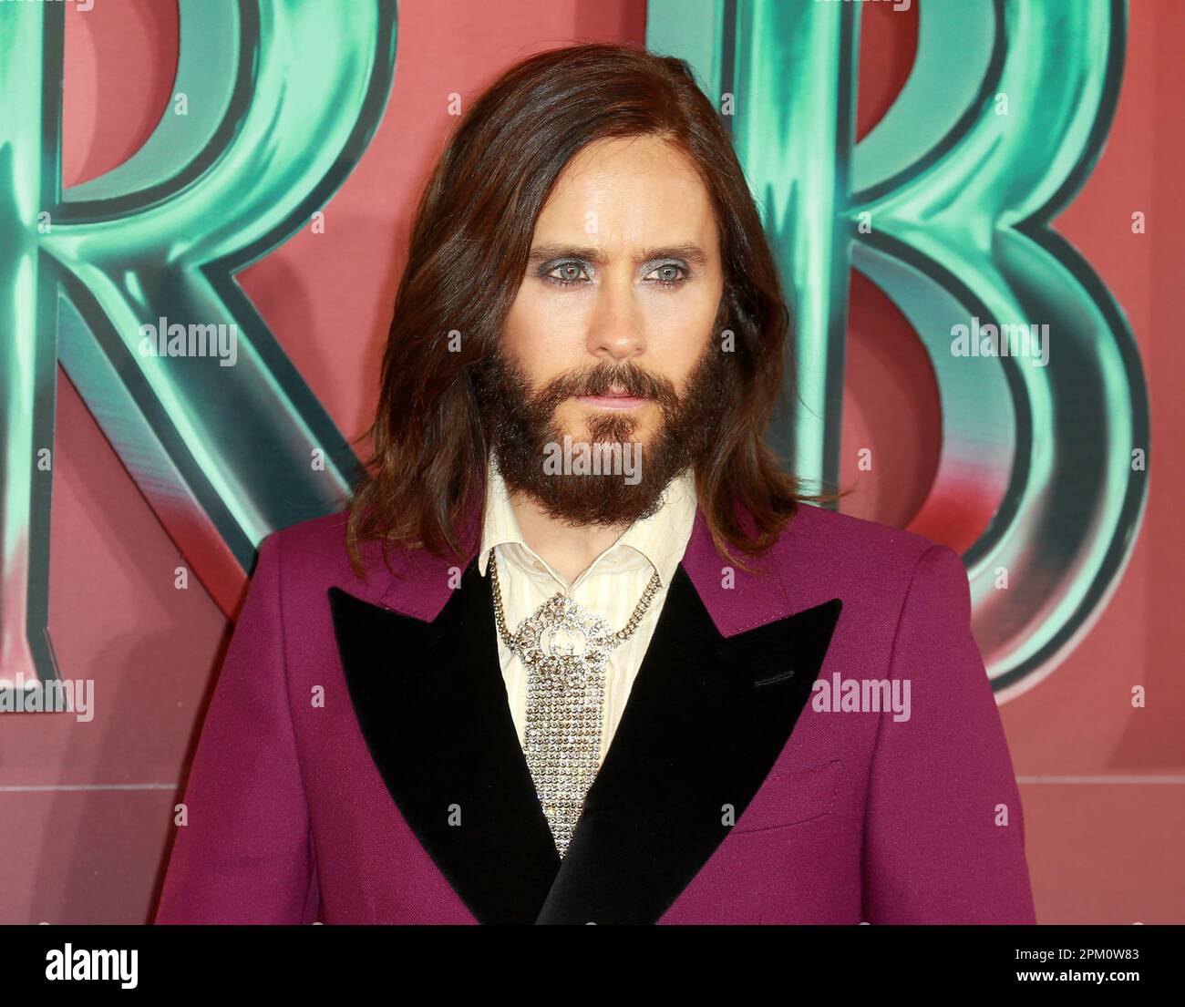 London, UK. 24th Mar, 2022. Jared Leto attends the 'Morbius' London fan screening at Odeon Luxe Leicester Square in London. (Photo by Fred Duval/SOPA Images/Sipa USA) Credit: Sipa USA/Alamy Live News Stock Photo