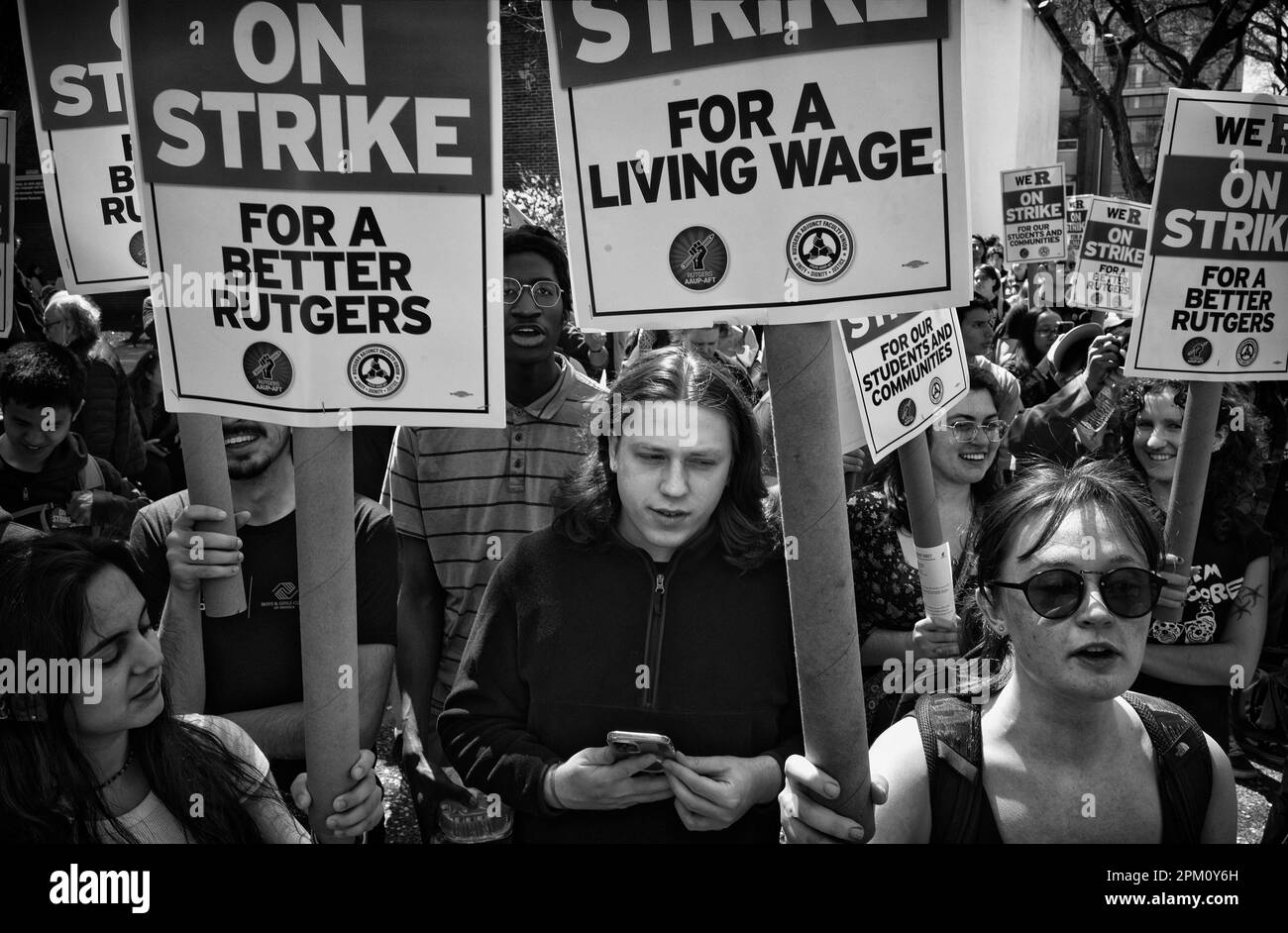 Rutgers university campus Black and White Stock Photos & Images Alamy