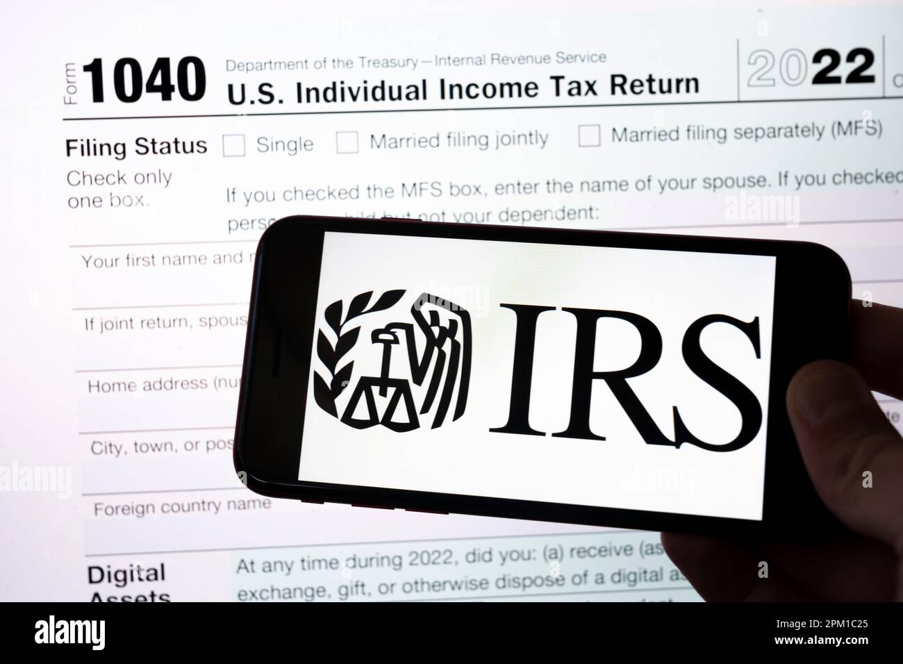 Los Angeles, California, USA. 10th Apr, 2023. The Internal Revenue