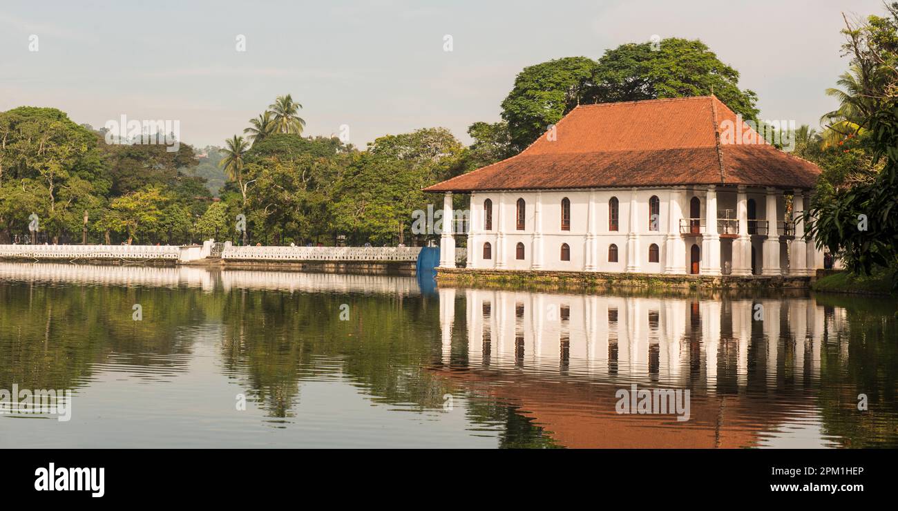 Lake Kandy, Sri Lanka Stock Photo