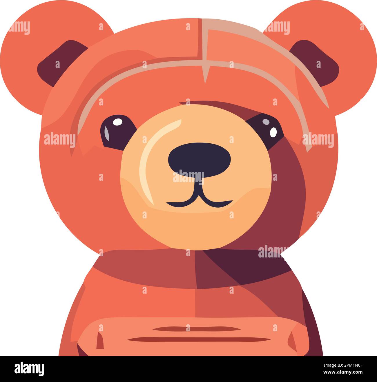 Cute animal toy teddy bear Stock Vector Image & Art - Alamy